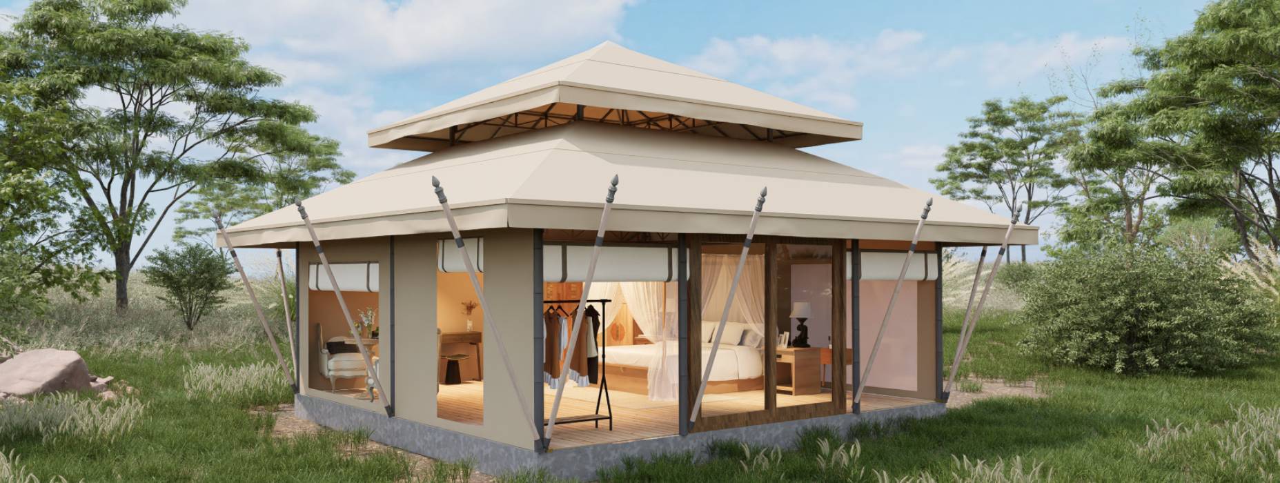 龙口市户外野奢帐篷